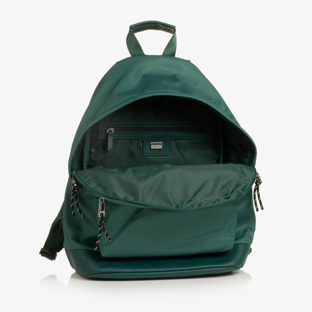 Guess-Green Backpack with Triangle Logo (40cm) | Childrensalon