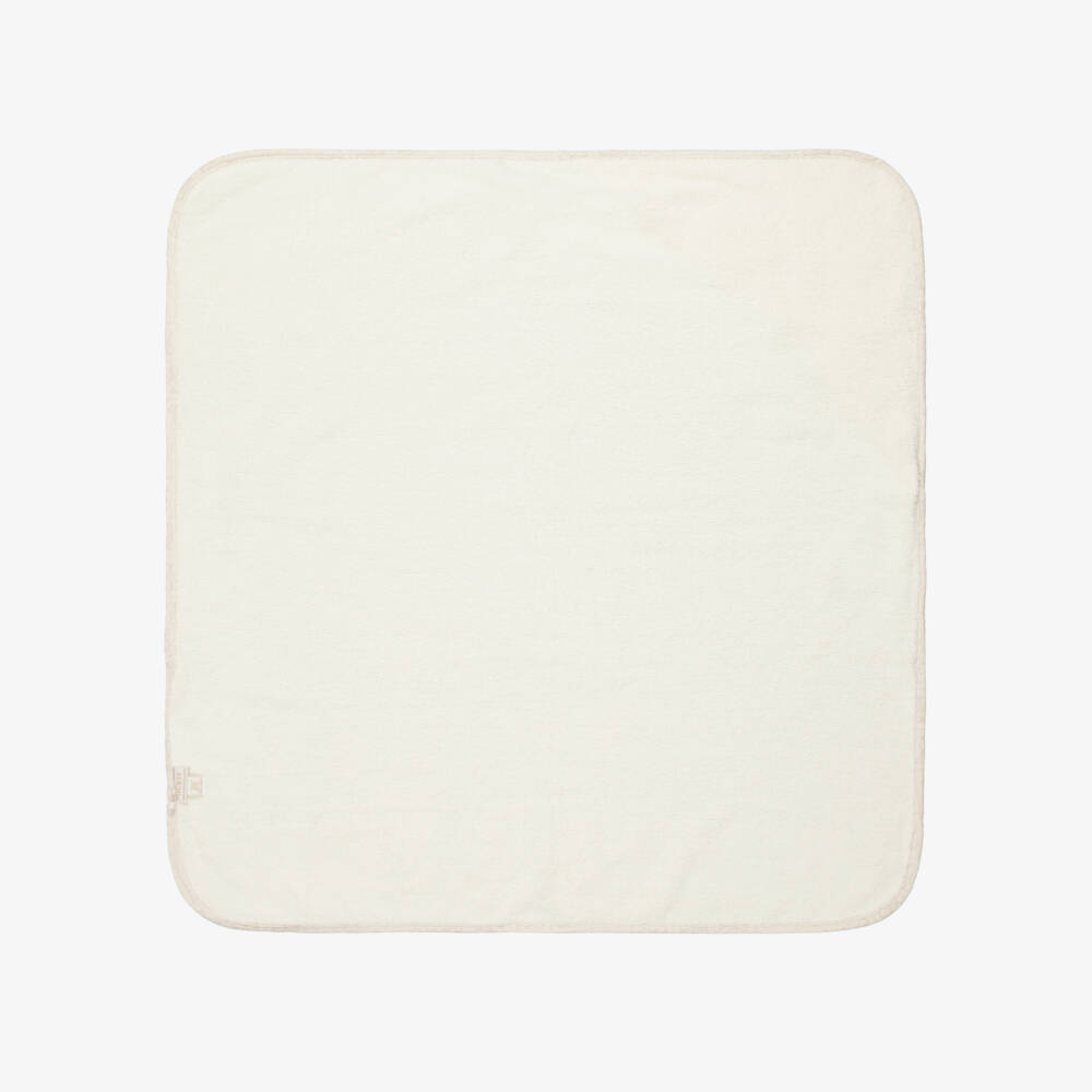 Guess-Ivory Hooded Baby Towel & Pouch Set | Childrensalon