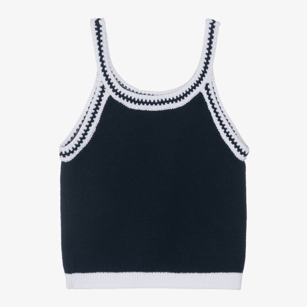 Guess-Топ кремовый из хлопкового трикотажа с подвеской 4G для девочек | Childrensalon