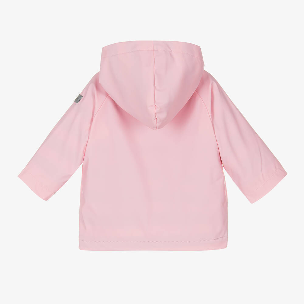 Hatley-Baby Girls Pink Raincoat | Childrensalon