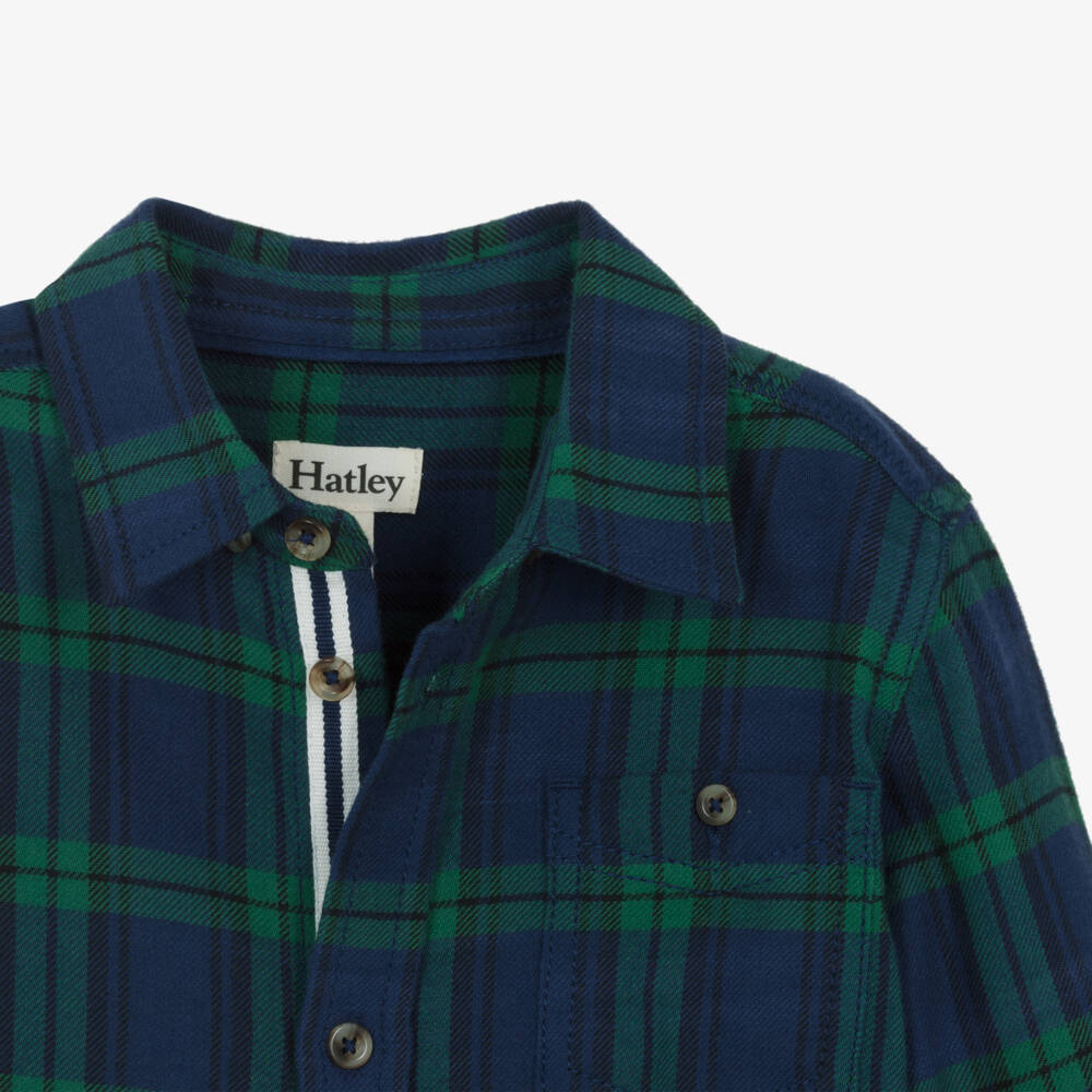 Cloti Boy Blue Tartan Set