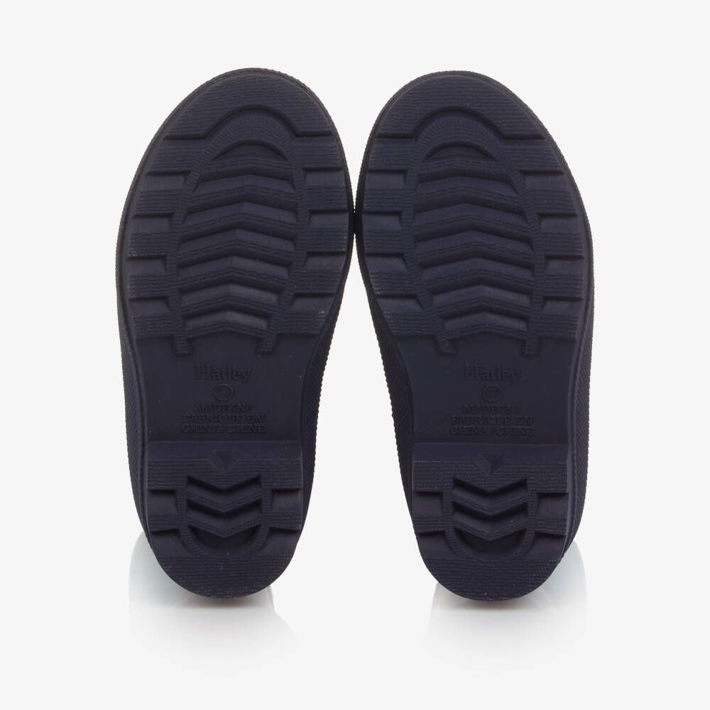 Hatley-Boys Two Tone Blue Shark Print Rain Boots | Childrensalon