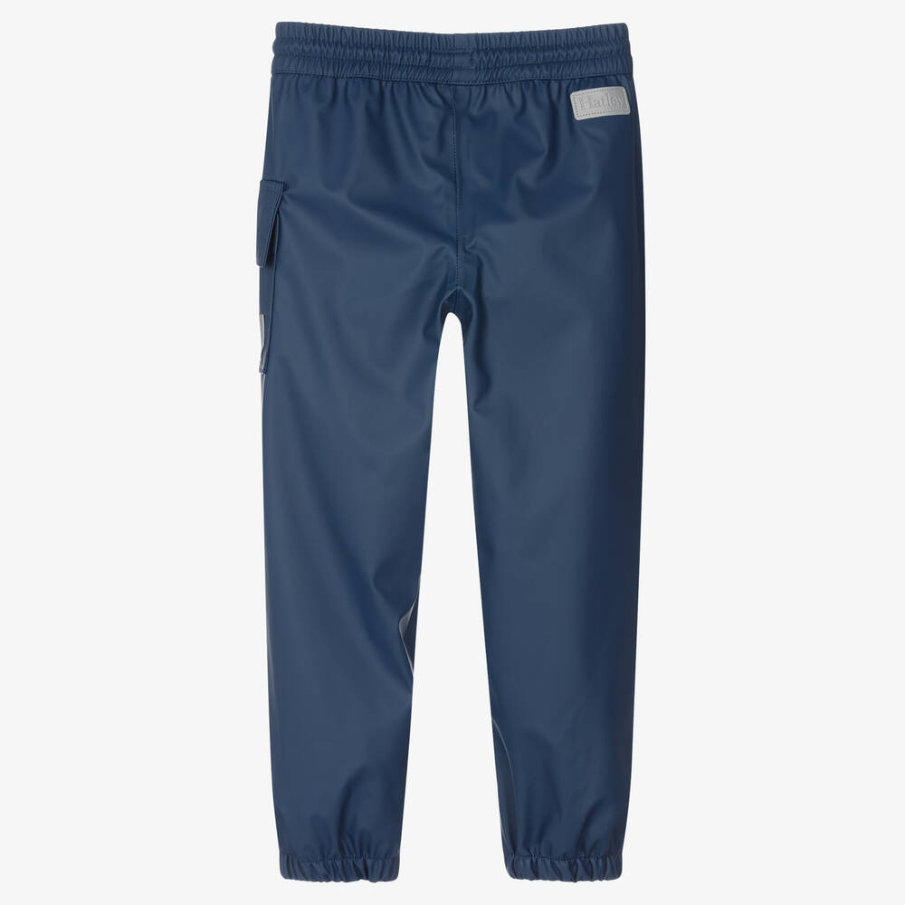 Hatley-Navy Blue Splash Trousers | Childrensalon
