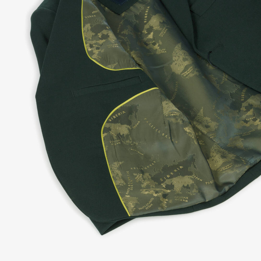 House of Cavani-Boys Forest Green 3 Piece Suit | Childrensalon