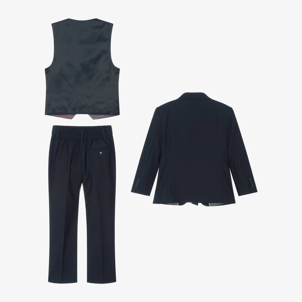 House of Cavani-Синий костюм для мальчиков | Childrensalon