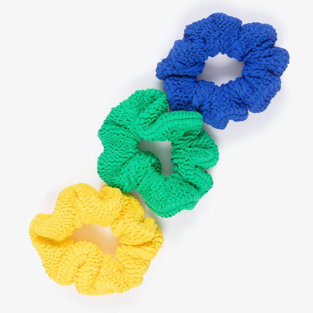 Hunza G-Резинки для волос цветные для девочек (3шт.) | Childrensalon