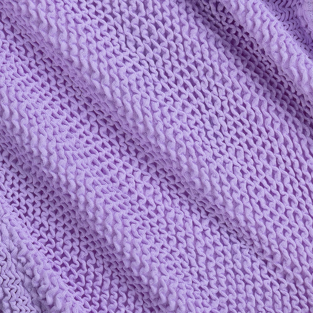 Hunza G-بيكيني بكشكش كرينكل لون بنفسجي | Childrensalon