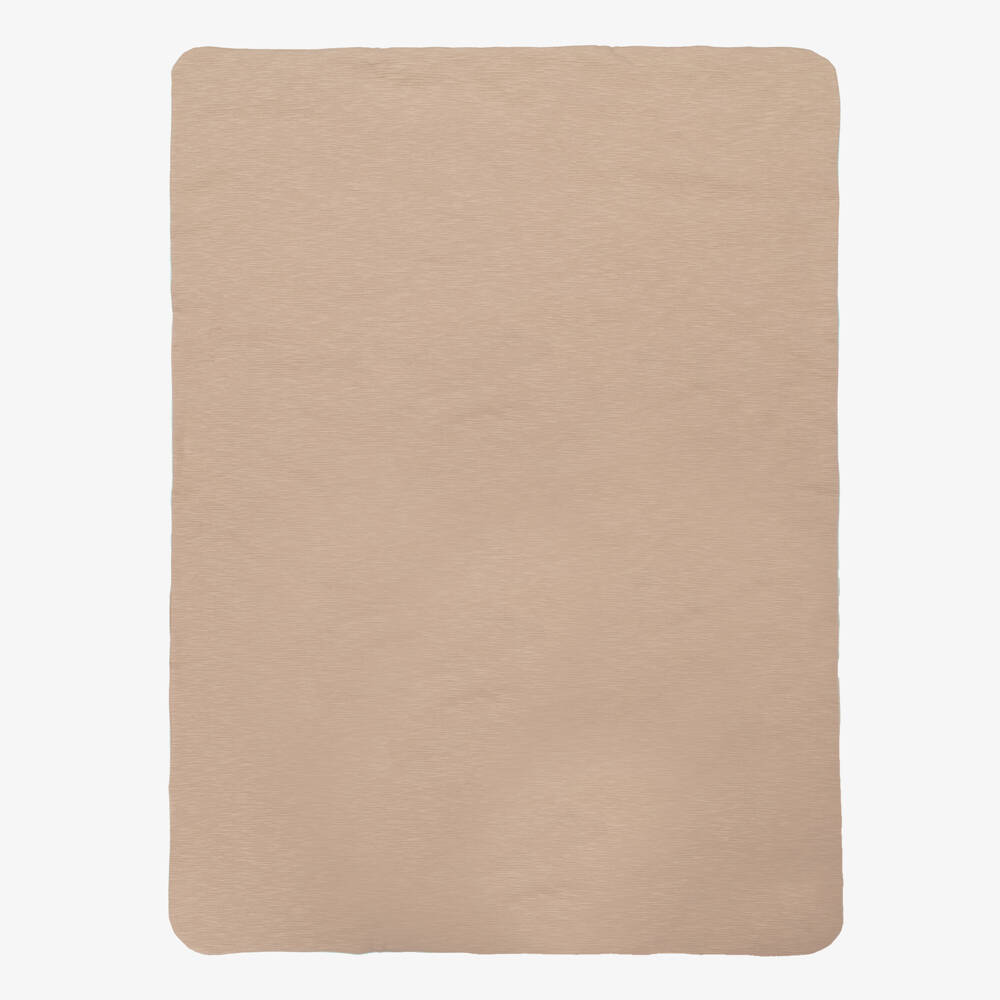 iDO Mini-بطانية قطن لون أزرق فيروزي للأولاد الرضع (100 سم) | Childrensalon