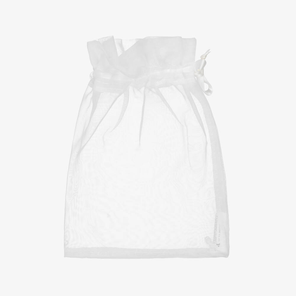 iDO-Baby Girls Pink & Ivory Cotton Jersey Bibs (2 Pack) | Childrensalon