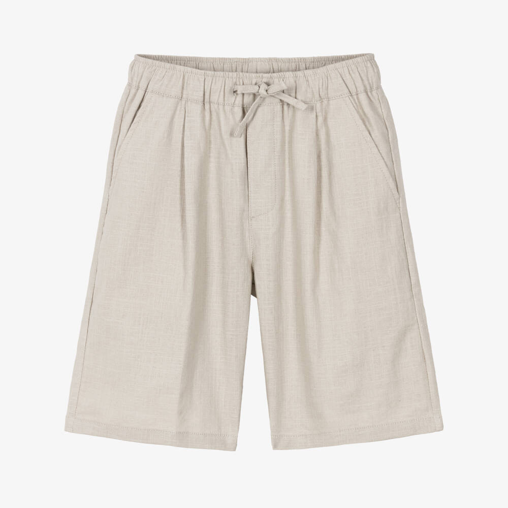 iDO-شورت برمودا لون بيج للأولاد | Childrensalon