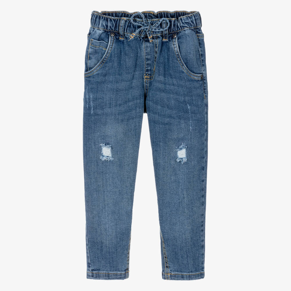 iDO-جينز دنيم لون أزرق للأولاد | Childrensalon