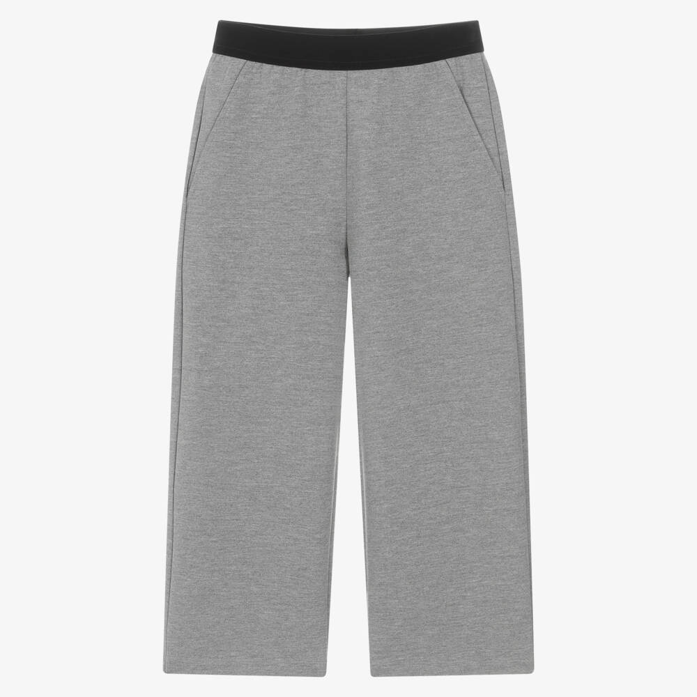 iDO-بنطلون بأرجل واسعة لون رمادي فاتح للبنات  | Childrensalon