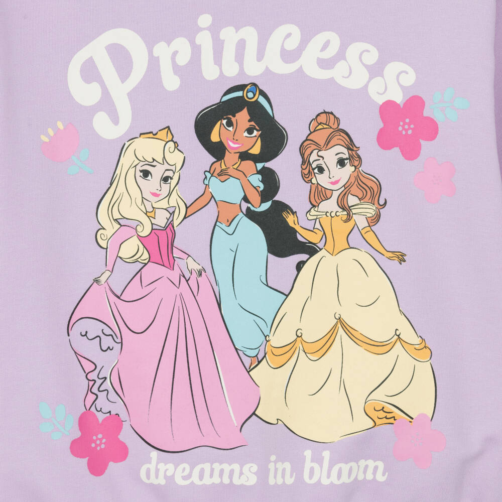 iDO-Girls Lilac Disney Princess Zip-Up Hoodie | Childrensalon