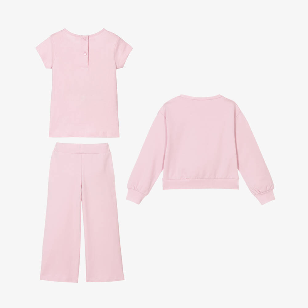 iDO White Tracksuit With sweet bunny graphic