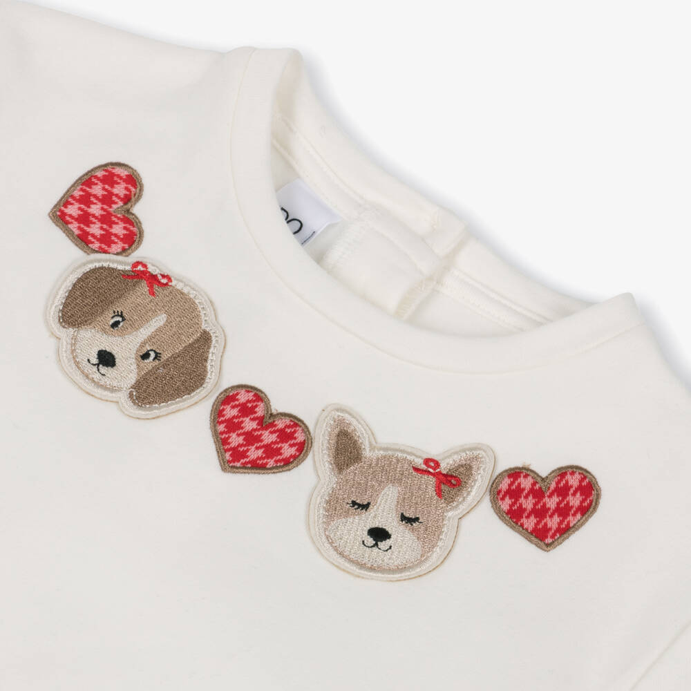 iDO-Комплект с красной юбкой-шортами и сумкой через плечо для девочек | Childrensalon