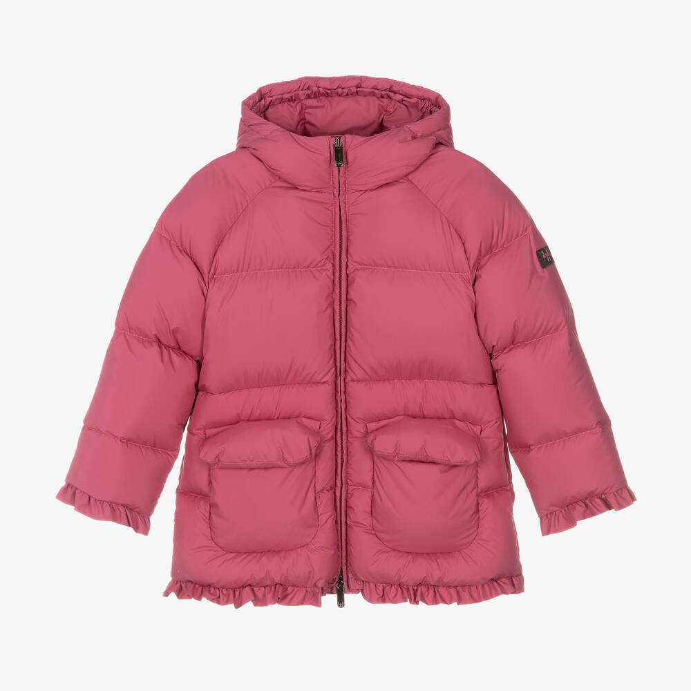 IL GUFO ダウン 0407AO piumino bimba IL GUFO girl kids down jacket blue