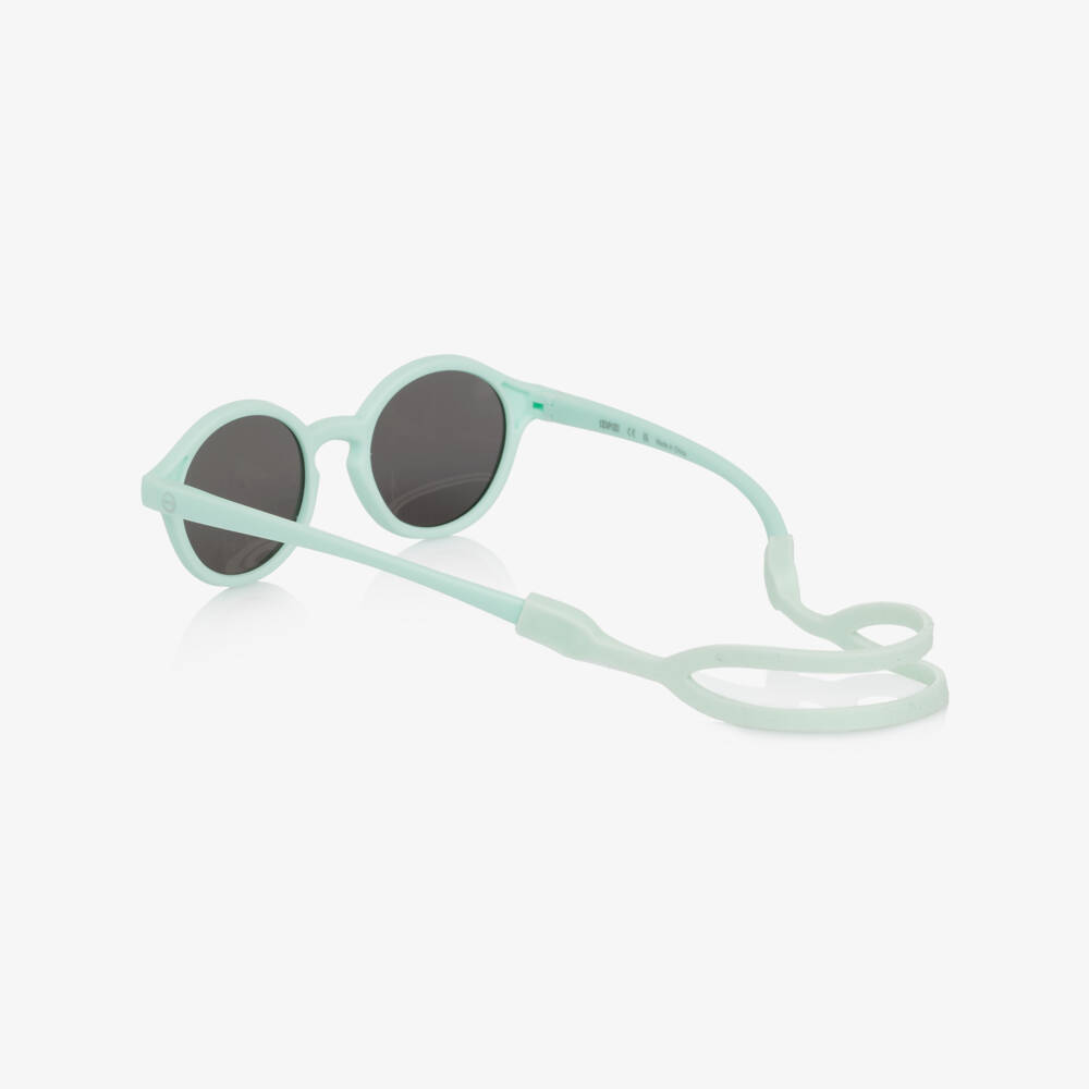 IZIPIZI-Aqua Green UV Protective Sunglasses | Childrensalon