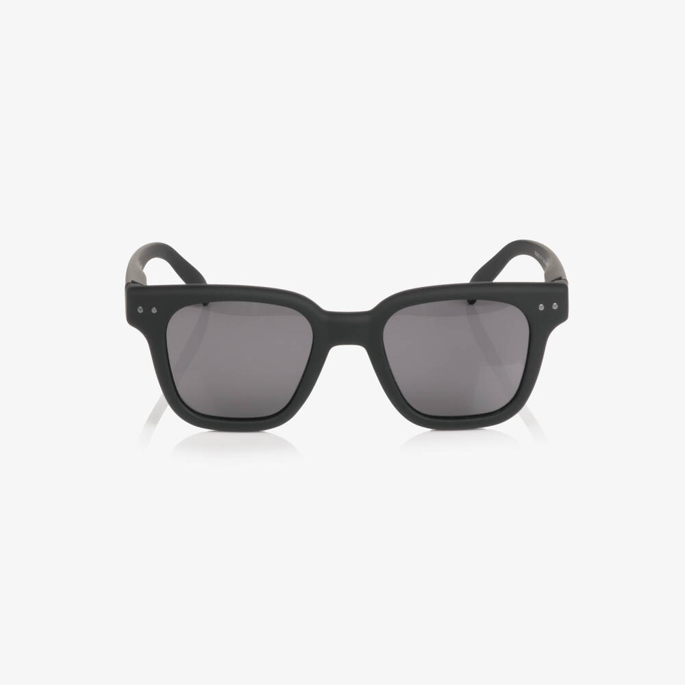 IZIPIZI-Black UV Protective Sunglasses (7-11 years) | Childrensalon