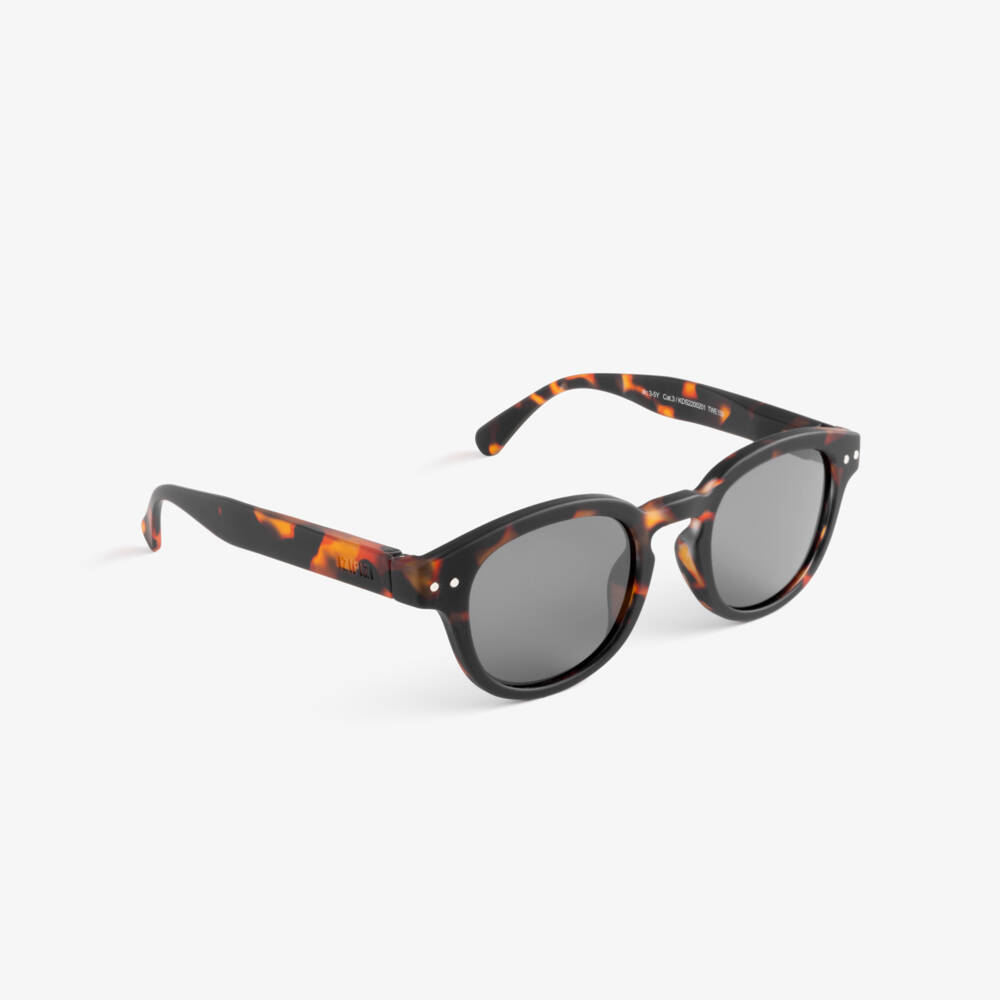 IZIPIZI-Brown Tortoiseshell UV Protected Sunglasses (3-5 years) | Childrensalon