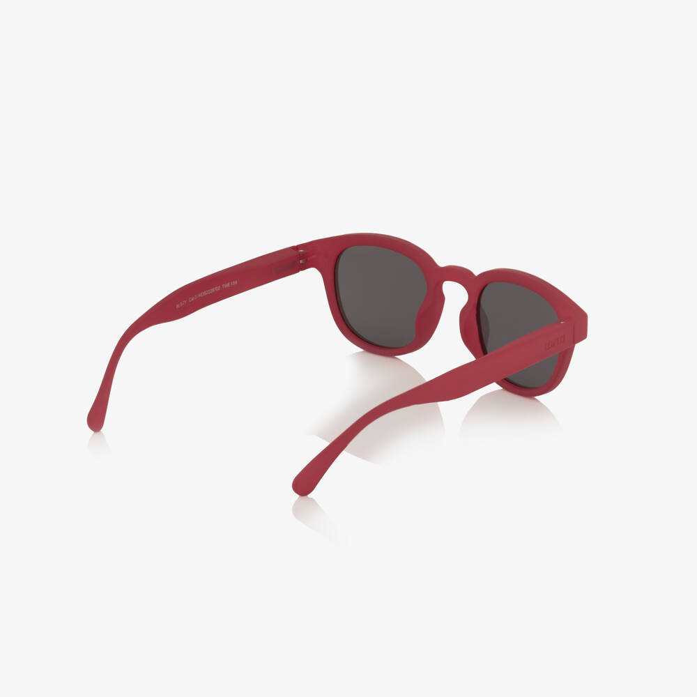 IZIPIZI-Dark Red UV Protective Sunglasses (5-11 years) | Childrensalon