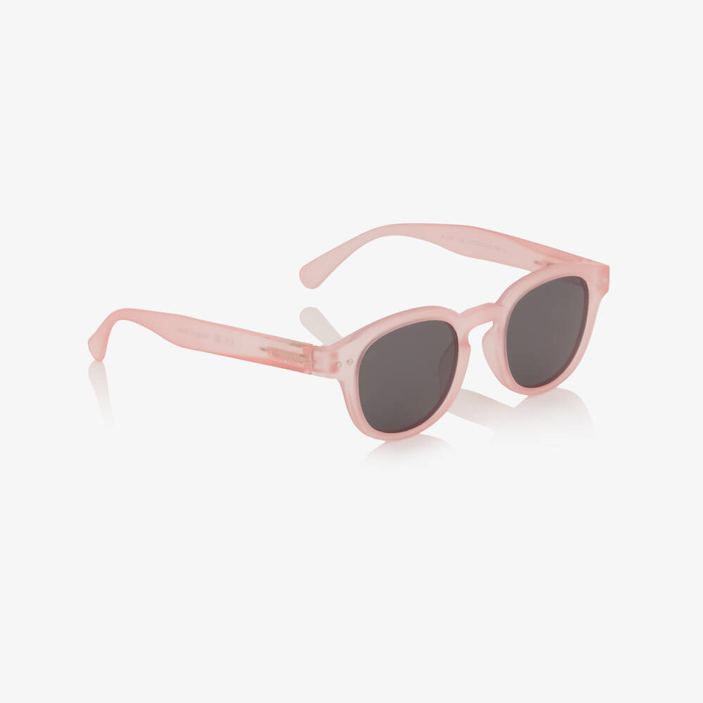 IZIPIZI-Girls Pale Pink UV Protective Polarised Sunglasses (3-5 years) | Childrensalon