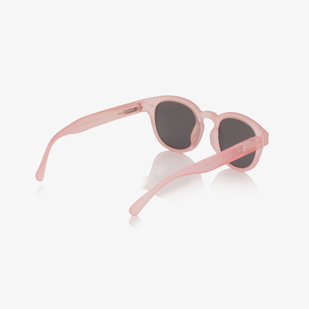 IZIPIZI-Girls Pale Pink UV Protective Polarised Sunglasses (3-5 years) | Childrensalon