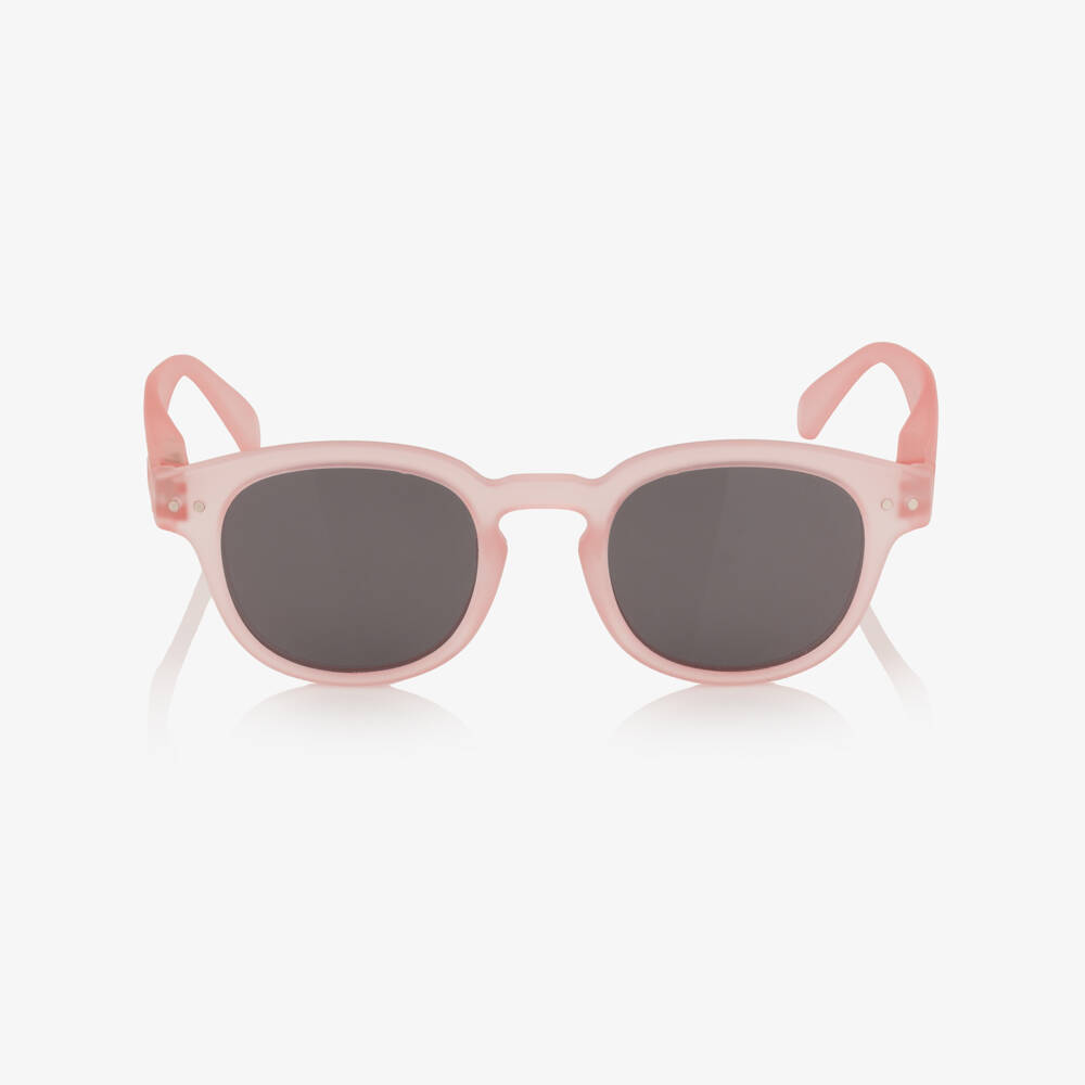 IZIPIZI-Girls Pale Pink UV Protective Polarised Sunglasses (3-5 years) | Childrensalon