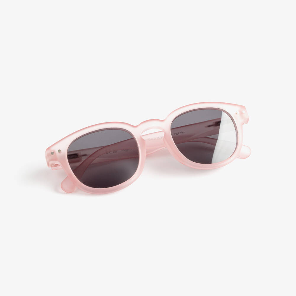 IZIPIZI-Girls Pale Pink UV Protective Polarised Sunglasses (3-5 years) | Childrensalon