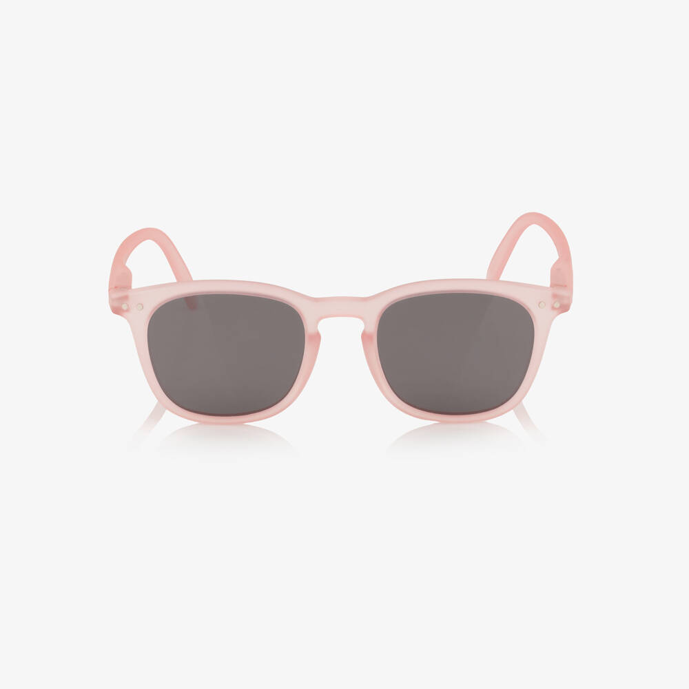 IZIPIZI-Girls Pale Pink UV Protective Sunglasses (5-7 years) | Childrensalon