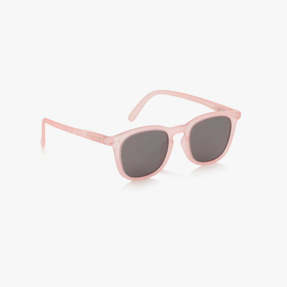 IZIPIZI-Girls Pale Pink UV Protective Sunglasses | Childrensalon