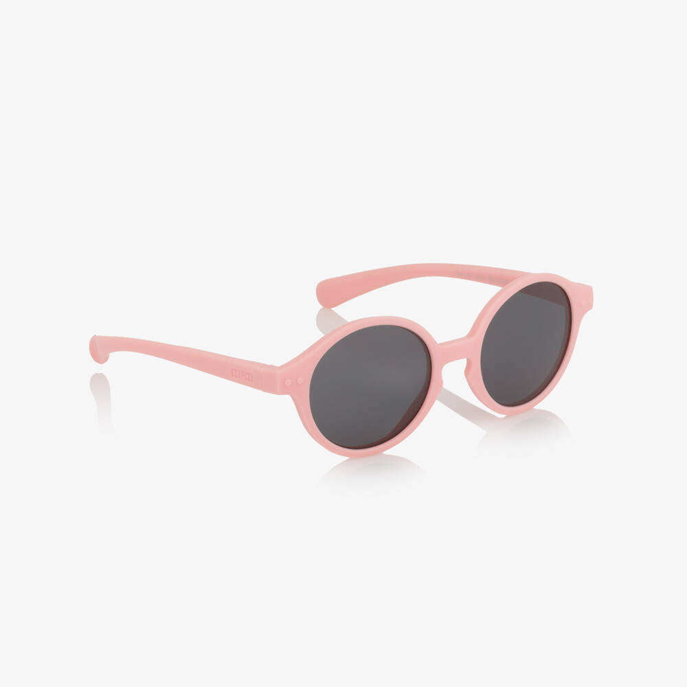IZIPIZI-Girls Pink UV Protective Sunglasses (0-3 years) | Childrensalon