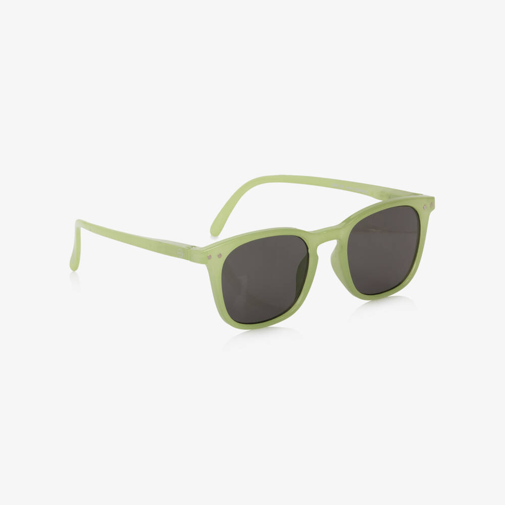 IZIPIZI-Junior Green UV Protective Sunglasses  | Childrensalon