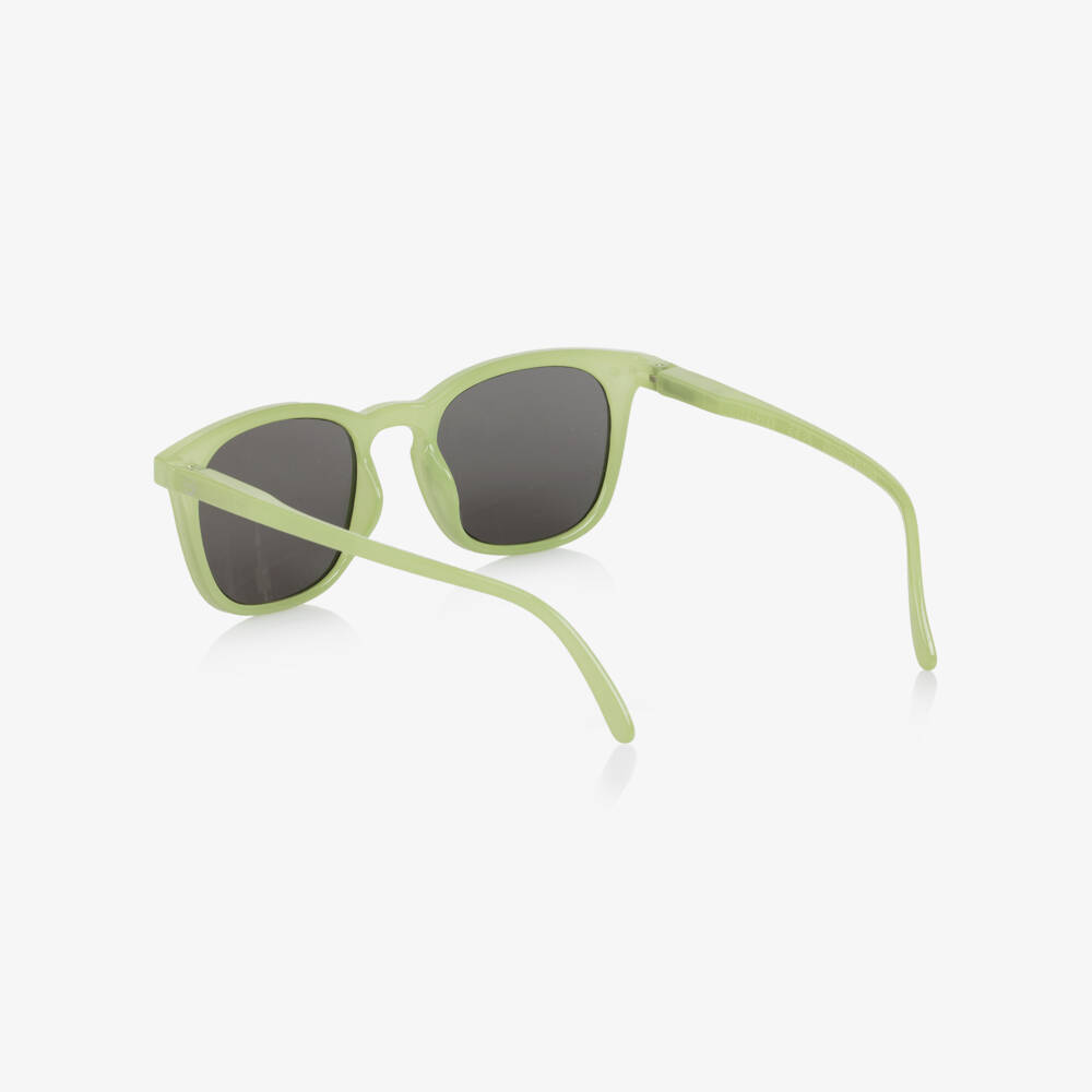 IZIPIZI-Junior Green UV Protective Sunglasses | Childrensalon