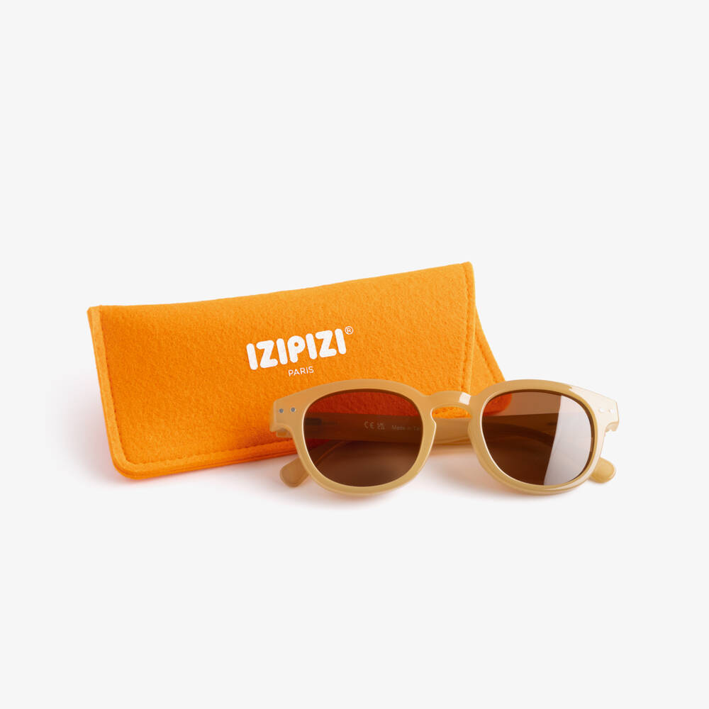 IZIPIZI-Light Brown UV Protective Sunglasses (5-7 years) | Childrensalon