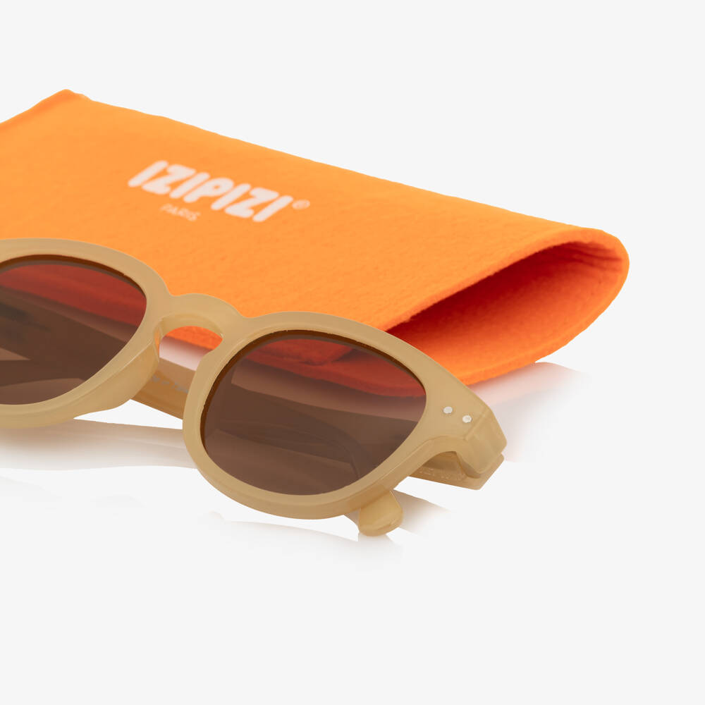 IZIPIZI-Light Brown UV Protective Sunglasses (5-7 years) | Childrensalon
