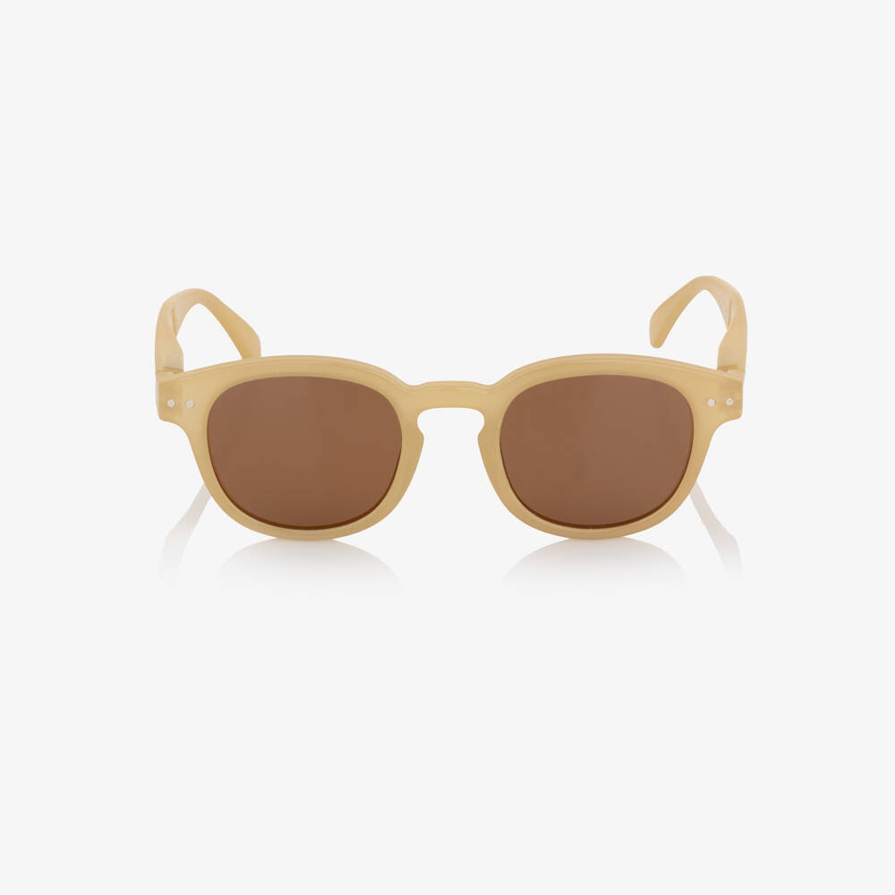 IZIPIZI-Light Brown UV Protective Sunglasses (5-7 years) | Childrensalon