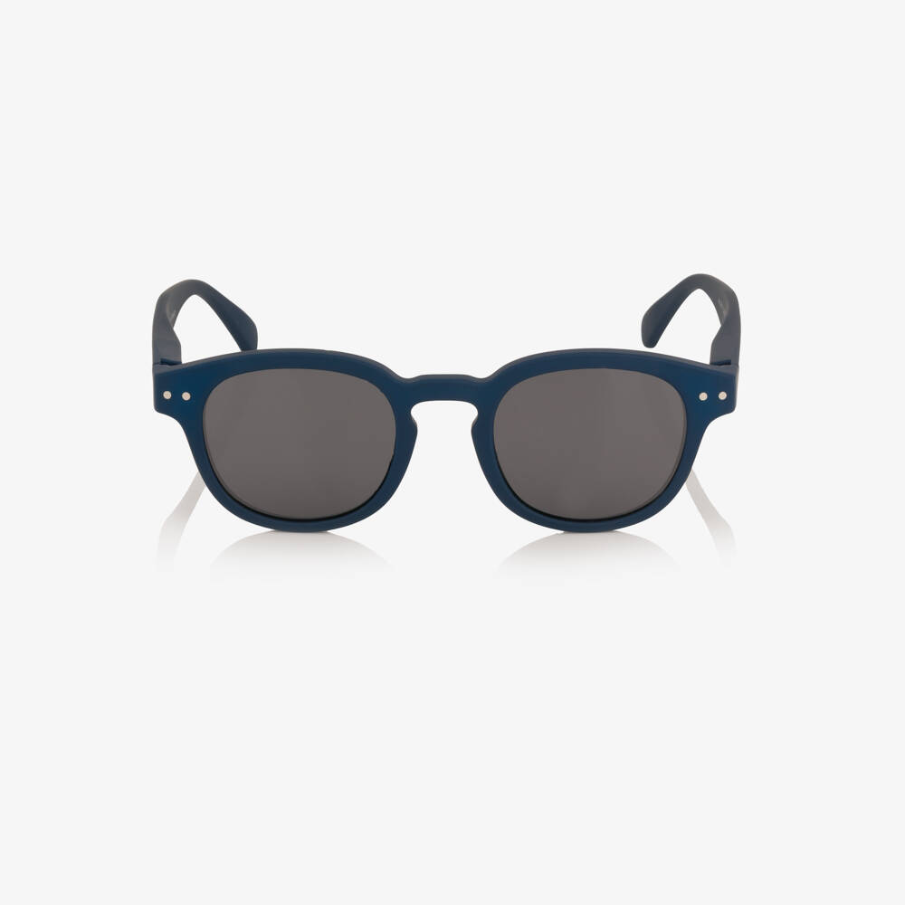 IZIPIZI-Navy Blue UV Protective Sunglasses (3-5 years) | Childrensalon