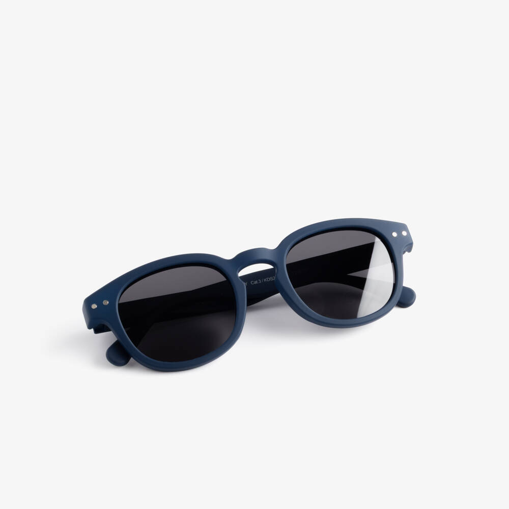 IZIPIZI-Navy Blue UV Protective Sunglasses (3-5 years) | Childrensalon
