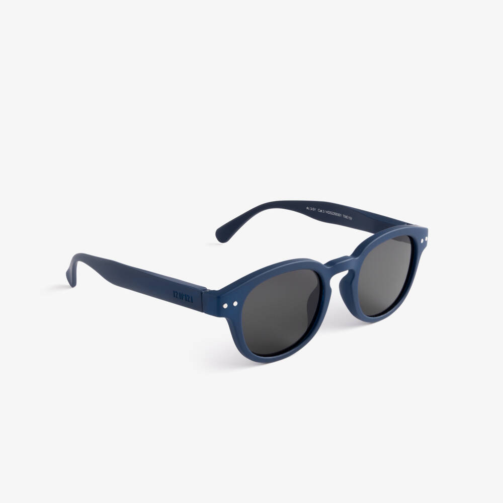 IZIPIZI-Navy Blue UV Protective Sunglasses (3-5 years) | Childrensalon