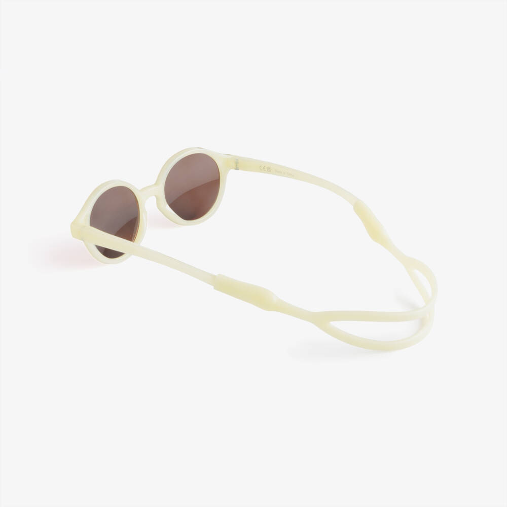 IZIPIZI-Pale Yellow UV Protective Sunglasses (0-3 years) | Childrensalon