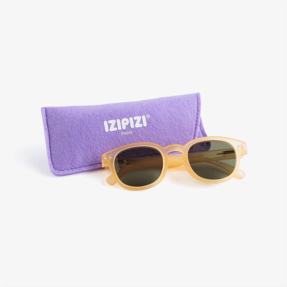 IZIPIZI-Yellow UV Protective Polarised Sunglasses (3-5 years) | Childrensalon