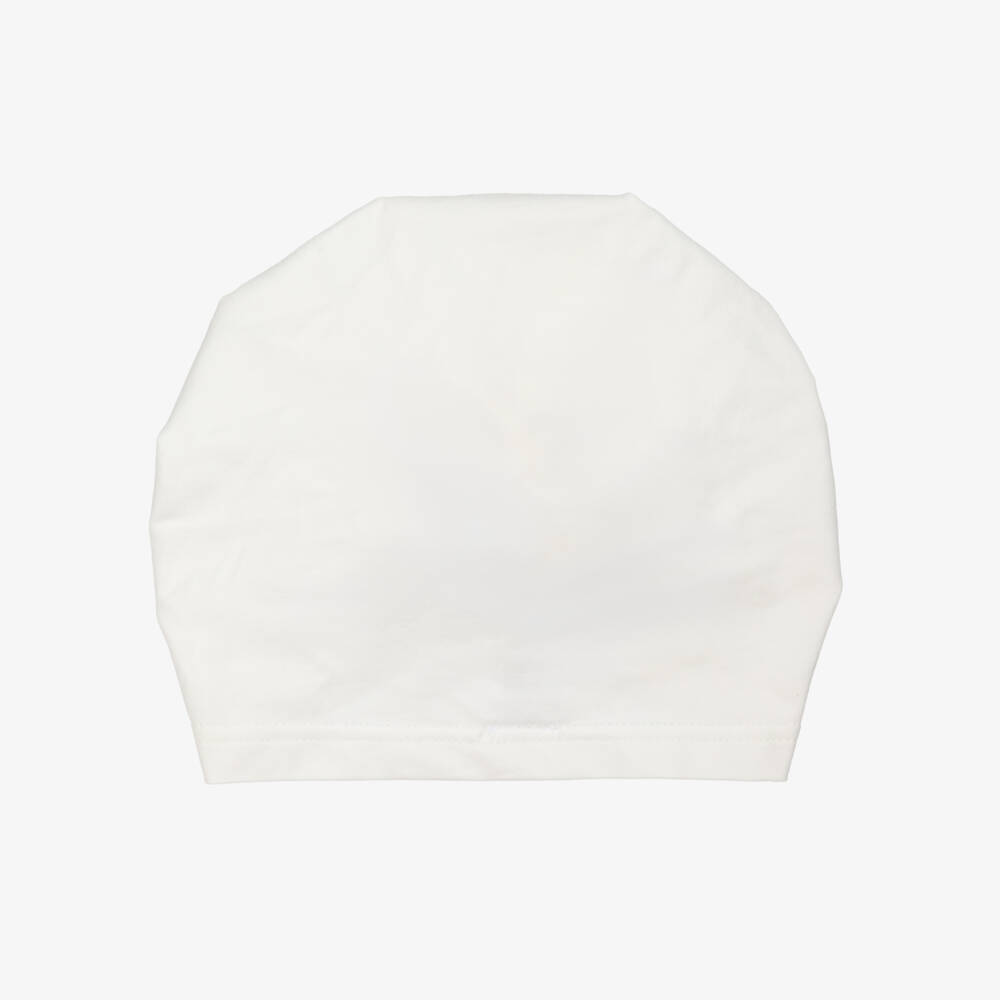 Jamiks-Girls Ivory Cotton Turban | Childrensalon