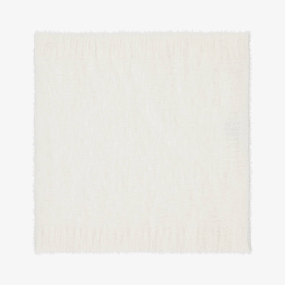 Jamiks-وشاح سنود محبوك فلافي لون عاجي | Childrensalon