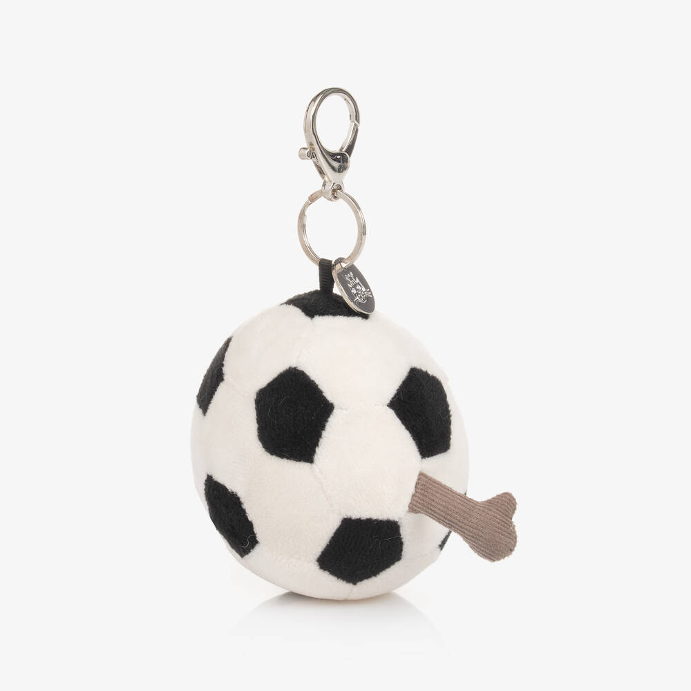 Jellycat-Amuseable Sports Football Bag Charm (16cm) | Childrensalon