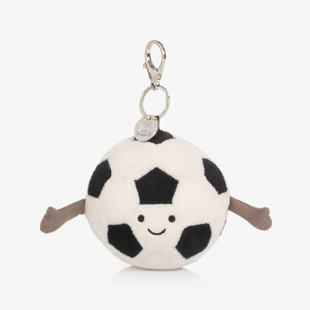 Jellycat-Amuseable Sports Football Bag Charm (16cm) | Childrensalon