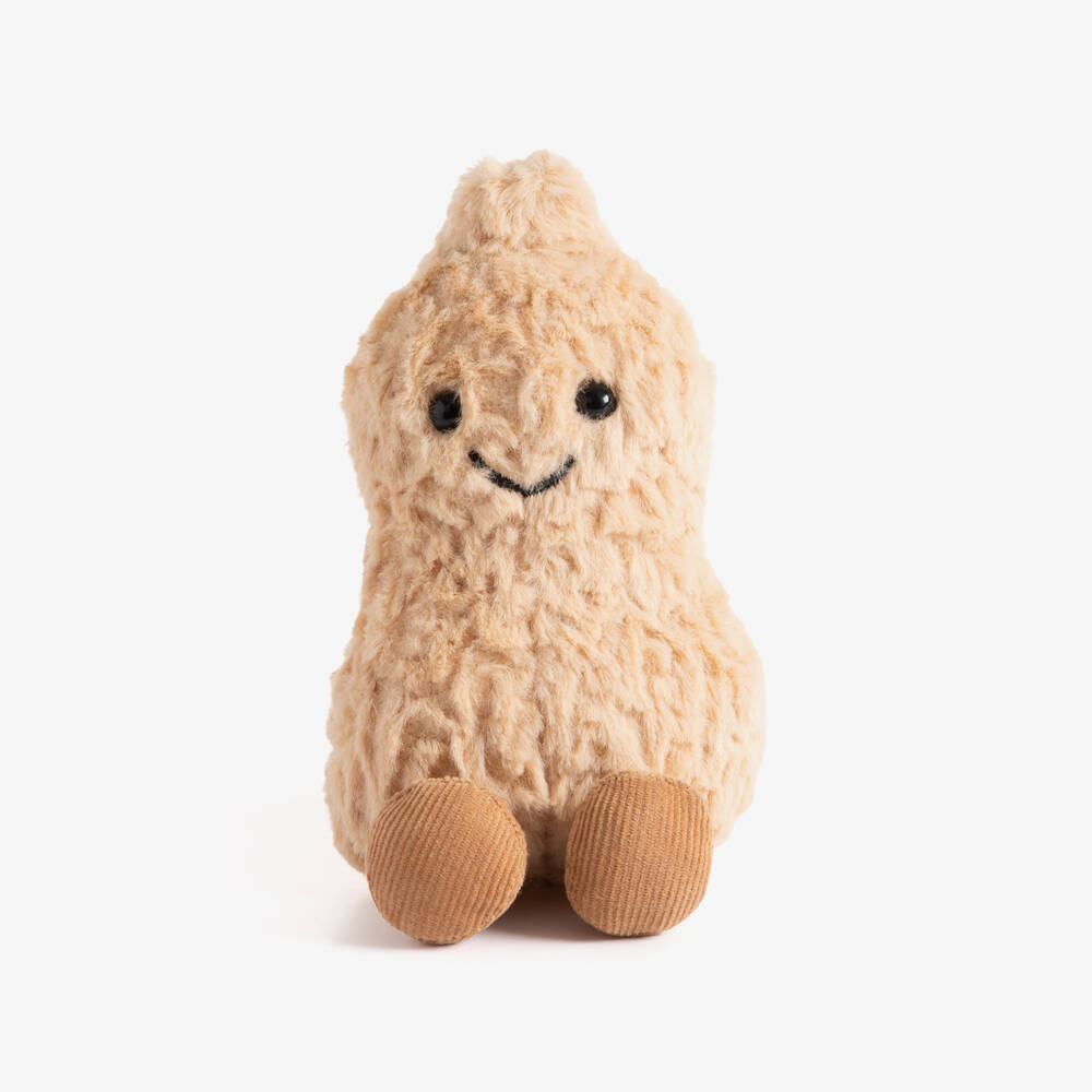 Jellycat-Amuseables Beige Peanut Soft Toy (15cm) | Childrensalon