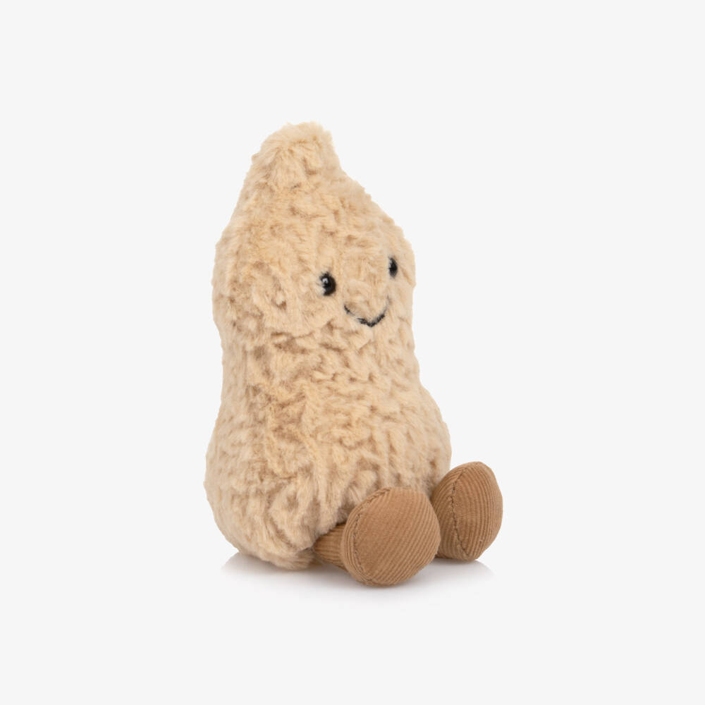 Jellycat-Amuseables Beige Peanut Soft Toy (15cm) | Childrensalon