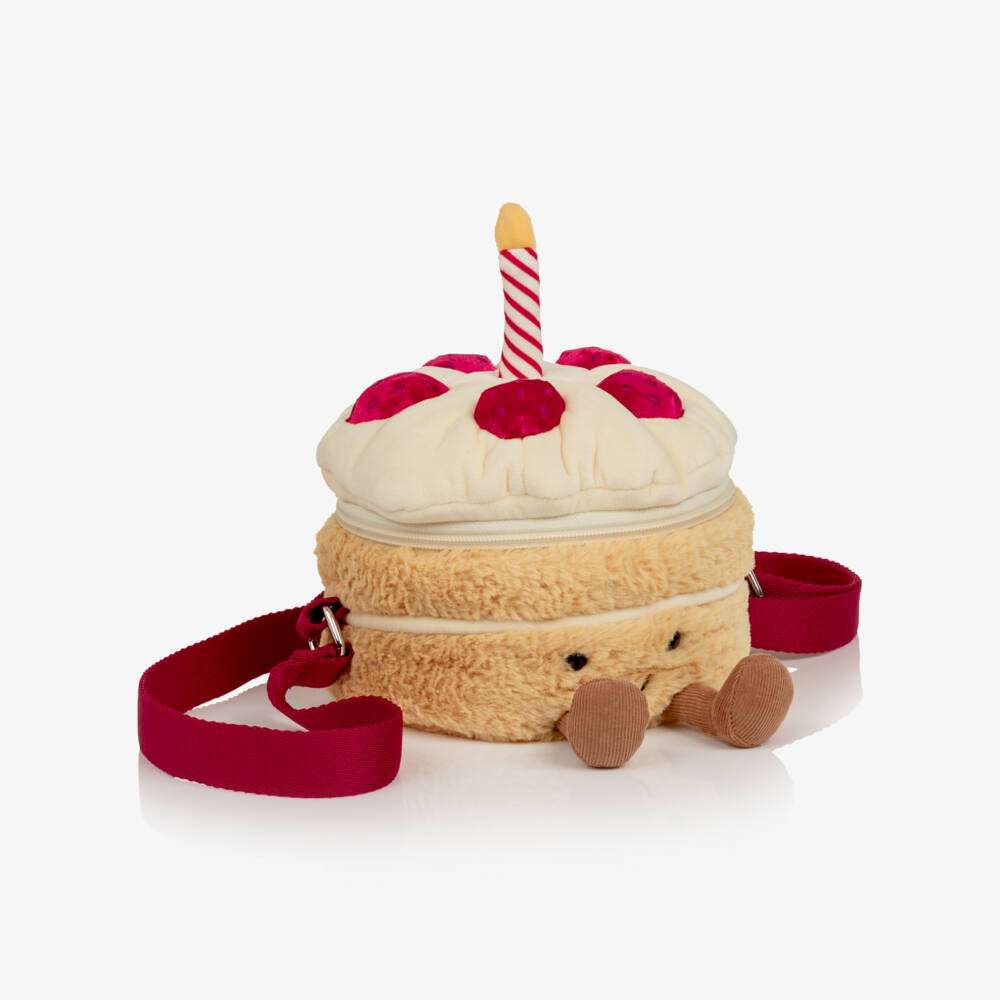 Jellycat-Amuseables Birthday Cake Bag (16cm) | Childrensalon
