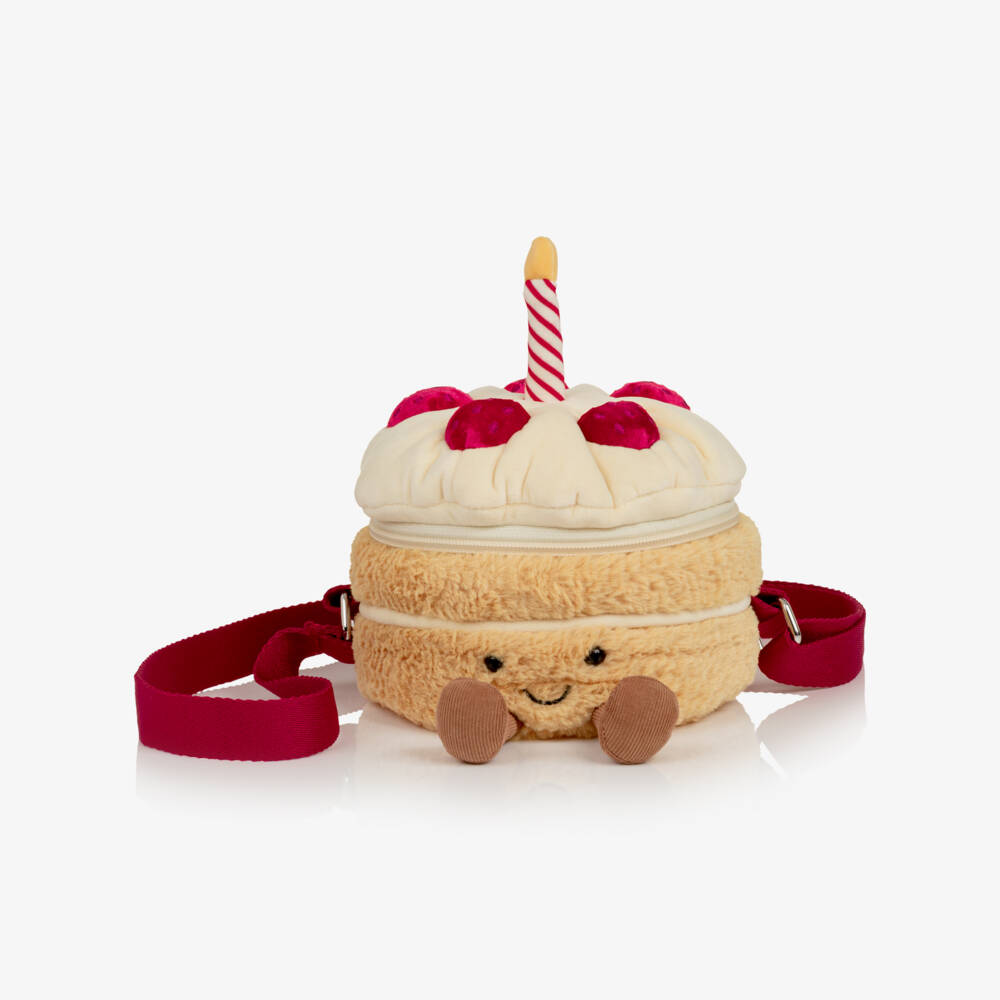 Jellycat-Amuseables Birthday Cake Bag (16cm) | Childrensalon