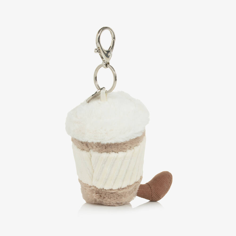 Jellycat-Amuseables Coffee-To-Go Bag Charm (18cm) | Childrensalon